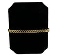 Gold Curb Chain Anklet