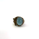 Aquamarine Mermaid Ring