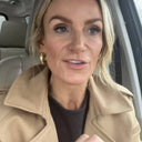 *As SEEN on Meeghan* Large Gold Puffy C Shaped Earring