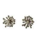 Diamond Burst Stud Earrings