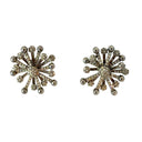 Diamond Burst Stud Earrings