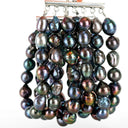 Eight Row Endless Pearl Cuff Bracelet
