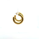 Gold Chunky Hoop Earrings