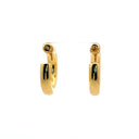 Gold Chunky Hoop Earrings