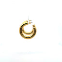 Gold Chunky Hoop Earrings