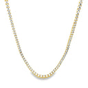 Gold Princess Tennis Necklace