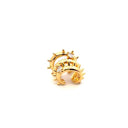 Gold Wide Spike Ear Cuff