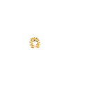 Gold Wide Spike Ear Cuff