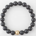 Gunmetal Gray with Gold Stardust