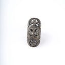 Medieval Knuckle Ring with Diamonds