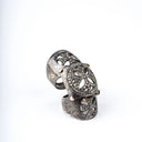 Medieval Knuckle Ring with Diamonds