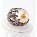 Pearl and Diamond Ring