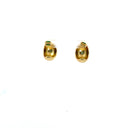 Puffy Gold Earrings
