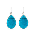 Turquoise Teardrop Earrings