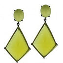 Yellow Onyx Earrings