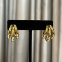 Small Gold Triple Hoop Earrings